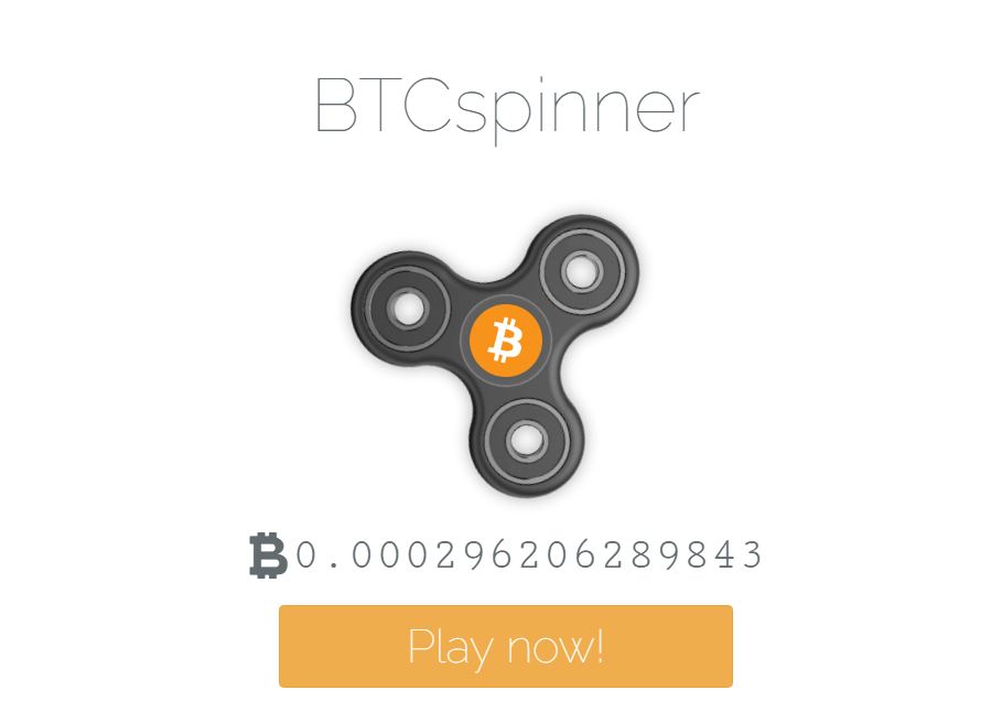 Earn Bitcoins By Fidg!   et Spinning Steemit - 